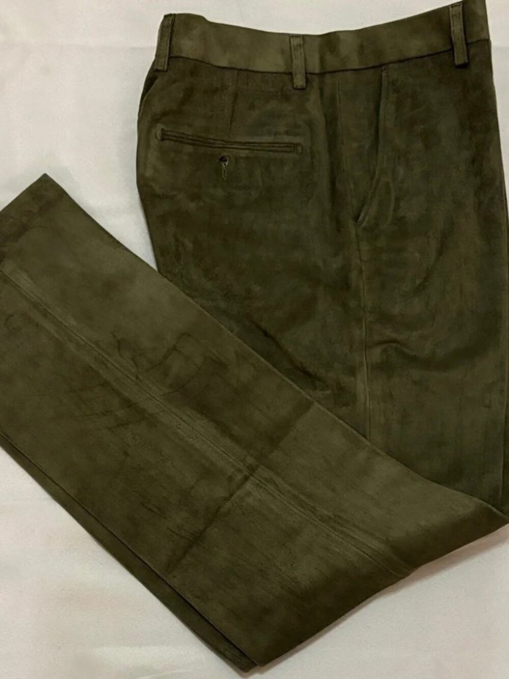 Olive Athletic Tapered Pants